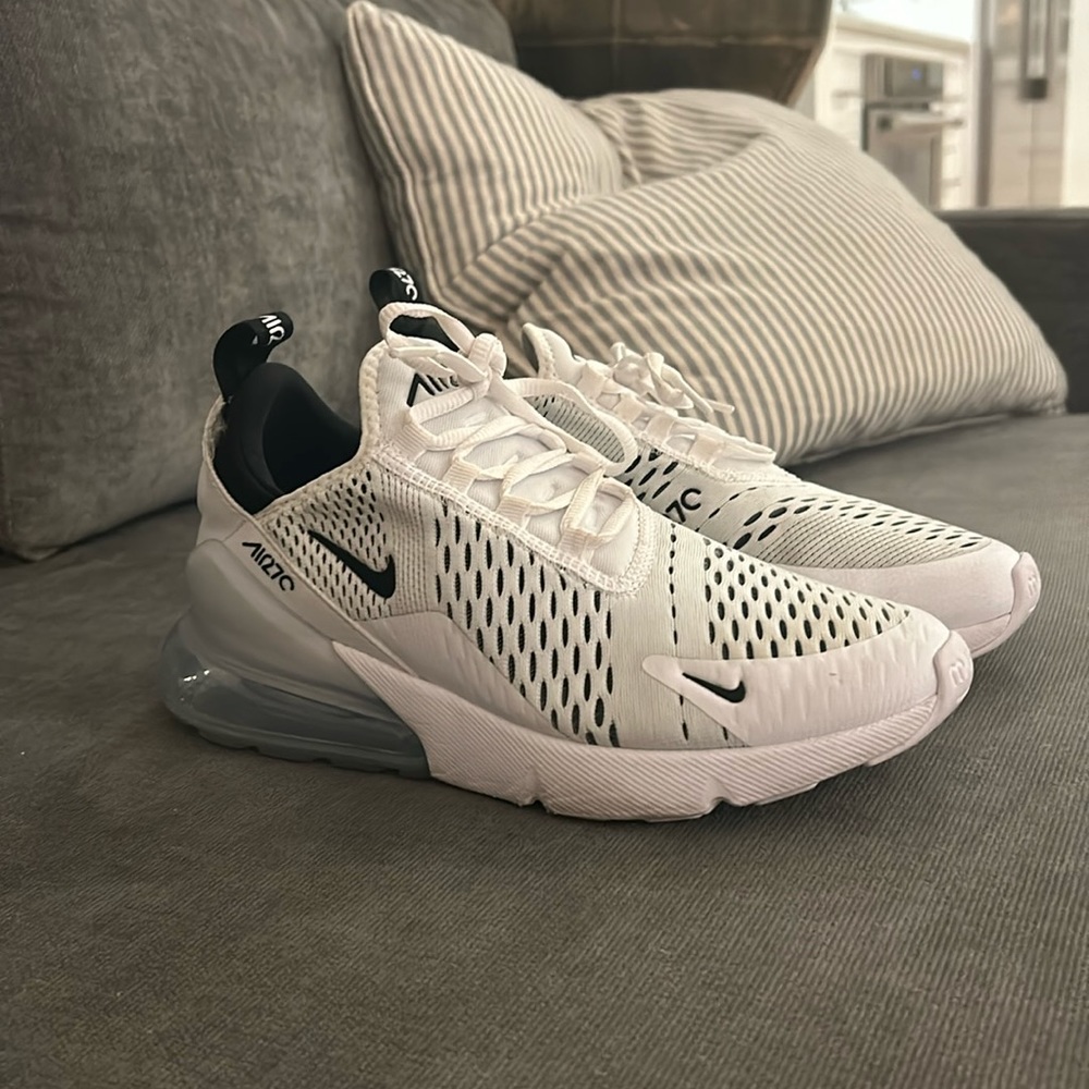 Nike air max 270s - white - size 8.5
